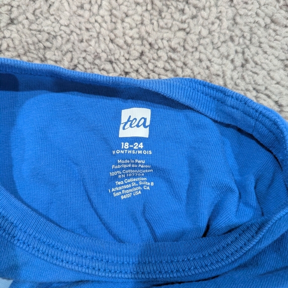 Tea Collection Blue Graphic T-Shirt - Picture 5 of 5